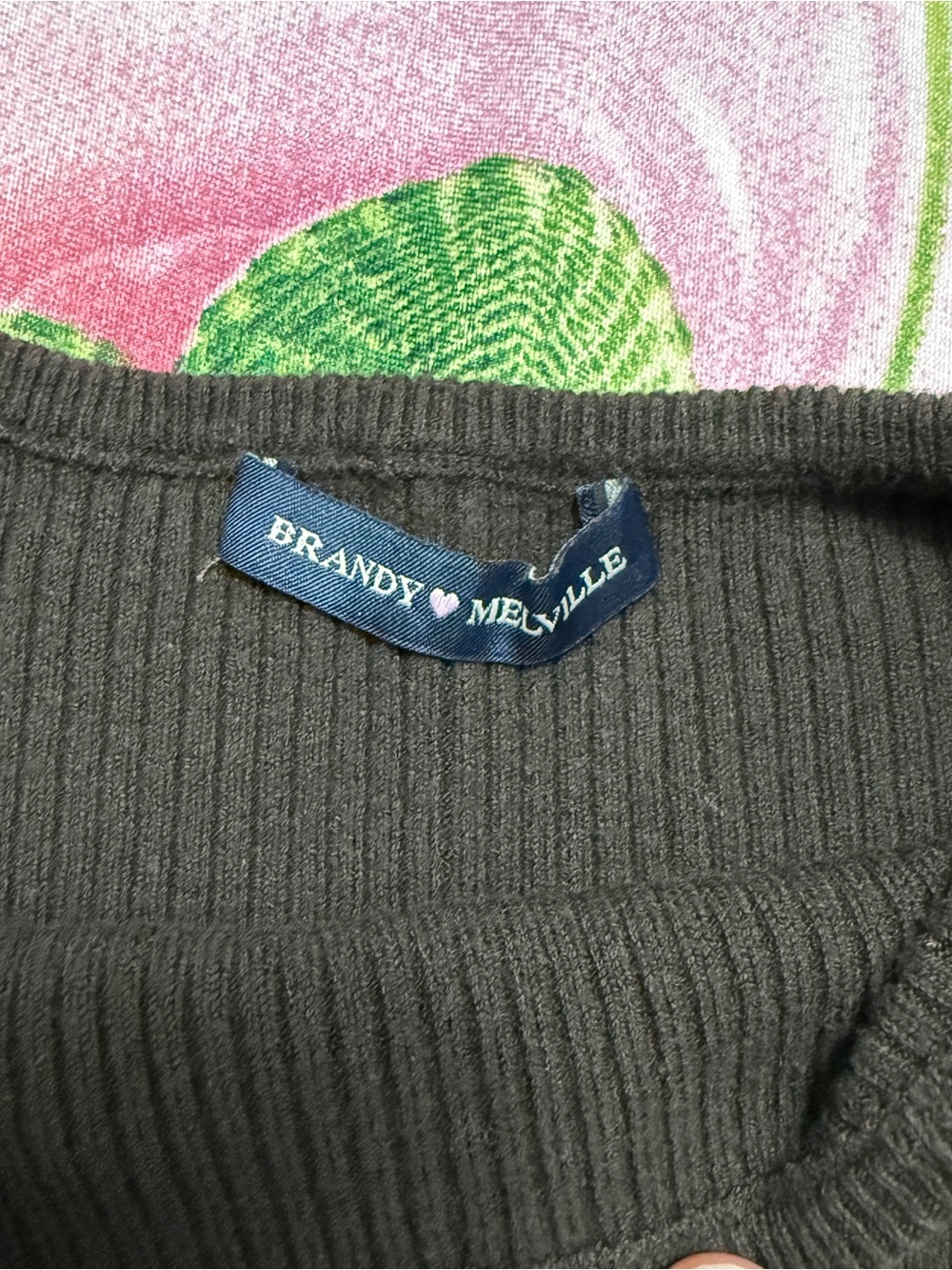 Jennie Ribbed Long Sleeve Top - Picture 5 of 6